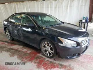 2012 Nissan Maxima SV with VIN 1N4AA5AP9CC868033, listed as a Copart auction lot 65988475 with 87,380 mi miles and Salvage title. Bid and sale history available at DreamBid. Image 4.