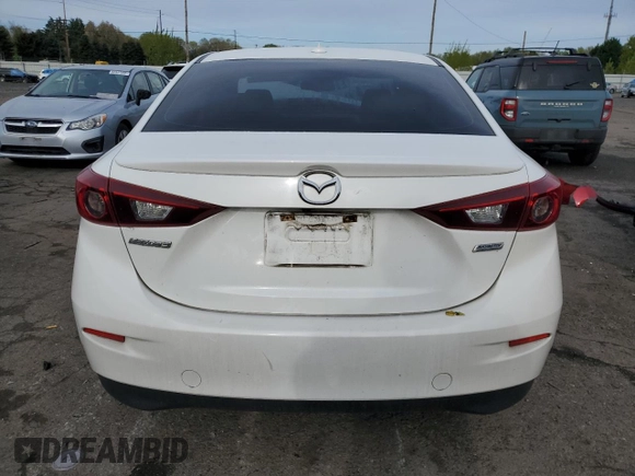 2016 Mazda 3 i Touring z VIN JM1BM1W70G1299548, wystawiony jako Copart lot #52575085 z przebiegiem 136 964 mil mil oraz Szkoda całkowita • Salvage title. Historia ofert i sprzedaży dostępna na DreamBid. Obrazek 6.