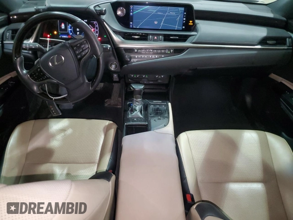 2020 Lexus ES with VIN 58ADZ1B16LU052379, listed as a Copart auction lot 49985915 with 107,802 mi miles and Clean Title. Bid and sale history available at carsss.com. Image 8.