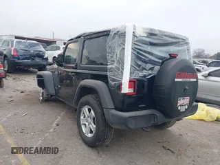 2021 Jeep Wrangler 80th Anniversary with VIN 1C4GJXAN0MW669192, listed as a IAAI auction lot 41465445 with 74,506 mi miles and . Bid and sale history available at DreamBid. Image 3.