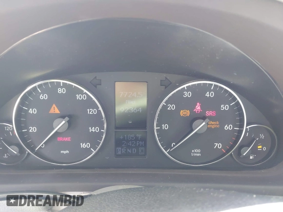 2006 Mercedes-Benz C 230 Sport z VIN WDBRF52H46F772494, wystawiony jako IAAI lot #42202080 z przebiegiem 92 364 mil mil oraz . Historia ofert i sprzedaży dostępna na DreamBid. Obrazek 7.