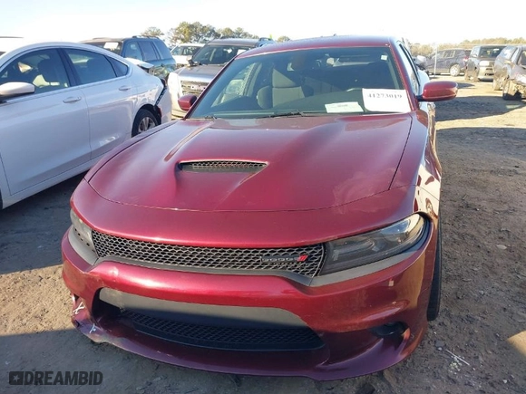 2019 Dodge Charger GT with VIN 2C3CDXHG0KH597097, listed as a IAAI auction lot 41273019 with NaN miles. Bid and sale history available at carsss.com. Image 12.
