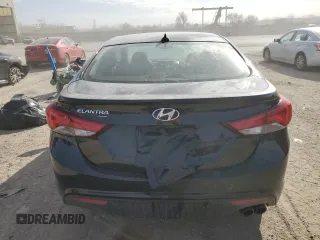 2014 Hyundai Elantra z VIN KMHDH6AH3EU026928, wystawiony jako Copart lot #49535485 z przebiegiem 94 282 mil mil oraz Tytuł czysty. Historia ofert i sprzedaży dostępna na DreamBid. Obrazek 6.