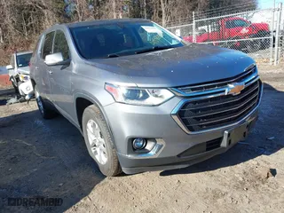 2021 Chevrolet Traverse LT Cloth with VIN 1GNEVGKW4MJ238443, listed as a IAAI auction lot 40984865 with 52,237 mi miles. Bid and sale history available at carsss.com. Image 1.
