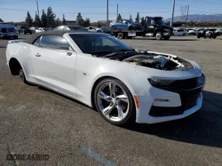 2019 Chevrolet Camaro 2SS with VIN 1G1FH3D73K0113755, listed as a Copart auction lot 87874525 with 65,533 mi miles and Salvage Title. Bid and sale history available at carsss.com. Image 4.