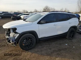 2024 GMC Terrain SLE z VIN 3GKALTEG8RL386741, wystawiony jako Copart lot #47472315 z przebiegiem 2867 mil mil oraz Szkody całkowita. Historia ofert i sprzedaży dostępna na DreamBid. Obrazek 1.