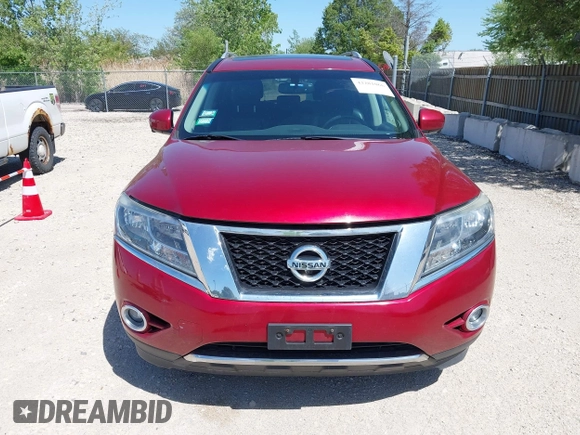 2015 Nissan Pathfinder Platinum z VIN 5N1AR2MM1FC707940, wystawiony jako IAAI lot #42281066 z przebiegiem 109 392 mil mil oraz . Historia ofert i sprzedaży dostępna na DreamBid. Obrazek 12.