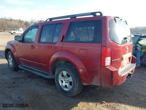 2006 Nissan Pathfinder SE with VIN 5N1AR18U26C663659, listed as a IAAI auction lot 41494195 with 1 mi miles. Bid and sale history available at carsss.com. Image 3.