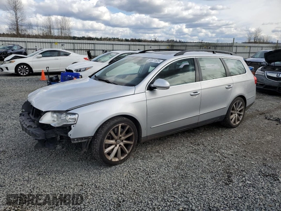 2008 Volkswagen Passat VR6 with VIN WVWRU73C28E160258, listed as a Copart auction lot 49671525 with 97,181 mi miles and Salvage title. Bid and sale history available at DreamBid. Image 1.