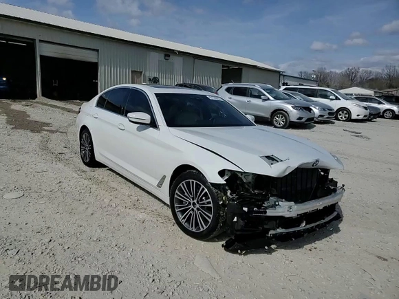 2020 BMW 5 Series 530i with VIN WBAJR3C09LCD99985, listed as a Copart auction lot 47174615 with 20,742 mi miles and Salvage Title. Bid and sale history available at DreamBid. Image 14.