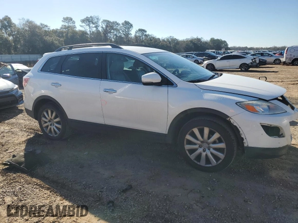 2010 Mazda CX-9 Grand Touring with VIN JM3TB3MA2A0219921, listed as a Copart auction lot 46680095 with 26,930 mi miles and Salvage Title. Bid and sale history available at carsss.com. Image 4.