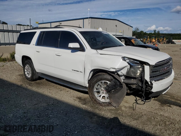 2016 GMC Yukon XL SLE with VIN 1GKS1FKC2GR342849, listed as a Copart auction lot 66575134 with 126,268 mi miles and Salvage Title. Bid and sale history available at carsss.com. Image 4.