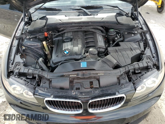 2011 BMW 1 Series 128i with VIN WBAUN1C55BVH83063, listed as a Copart auction lot 62858125 with Not provided miles and Clean title. Bid and sale history available at DreamBid. Image 11.