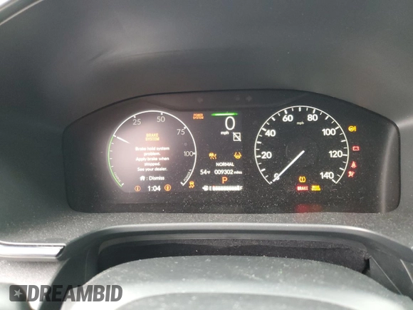 2023 Honda CR-V Sport with VIN 7FARS6H51PE040933, listed as a Copart auction lot 86727254 with 9,302 mi miles and Salvage Title. Bid and sale history available at DreamBid. Image 9.
