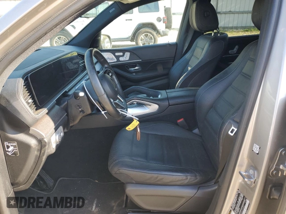 2020 Mercedes-Benz GLS 450 with VIN 4JGFF5KE4LA160942, listed as a Copart auction lot 50675324 with 28,631 mi miles and . Bid and sale history available at DreamBid. Image 7.