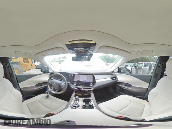 2023 Lexus RX 350 with VIN 2T2BAMBA8PC009995, listed as a Copart auction lot 60724165 with 25,227 mi miles and Salvage title. Bid and sale history available at DreamBid. Image 15.