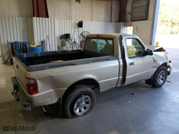 2001 Ford Ranger XL with VIN 1FTYR10C51PA36025, listed as a Copart auction lot 83448284 with 203,893 mi miles and Salvage Title. Bid and sale history available at carsss.com. Image 3.