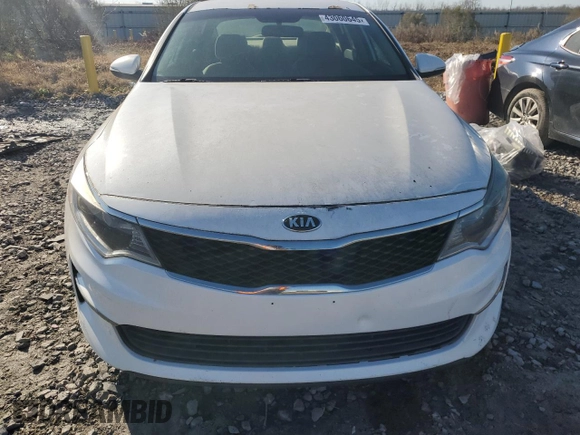 2016 Kia Optima LX with VIN 5XXGT4L39GG059124, listed as a Copart auction lot 43060645 with 173,403 mi miles and Clean Title. Bid and sale history available at carsss.com. Image 5.