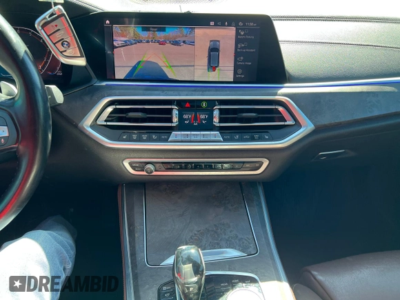 2019 BMW X5 xDrive40i with VIN 5UXCR6C57KLL63540, listed as a Copart auction lot 50080445 with 124,292 mi miles and Clean Title. Bid and sale history available at carsss.com. Image 10.