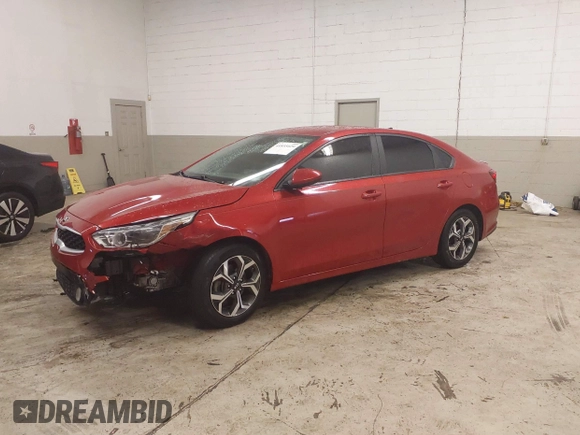 2020 Kia Forte LXS with VIN 3KPF24AD4LE205149, listed as a IAAI auction lot 41855029 with 126,426 mi miles. Bid and sale history available at carsss.com. Image 20.