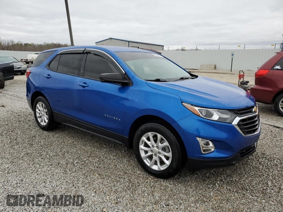2019 Chevrolet Equinox LS with VIN 3GNAXHEV0KS570022, listed as a Copart auction lot 51058875 with 44,614 mi miles and Salvage Title. Bid and sale history available at carsss.com. Image 4.