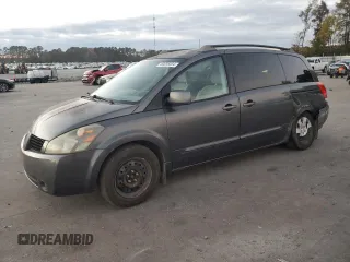 2006 Nissan Quest S Special Edition with VIN 5N1BV28U96N123803, listed as a Copart auction lot 80056554 with 126,667 mi miles and Salvage Title. Bid and sale history available at carsss.com. Image 1.