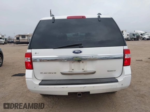 2016 Ford Expedition Platinum with VIN 1FMJU1LT2GEF07320, listed as a IAAI auction lot 41559416 with 203,441 mi miles. Bid and sale history available at carsss.com. Image 17.