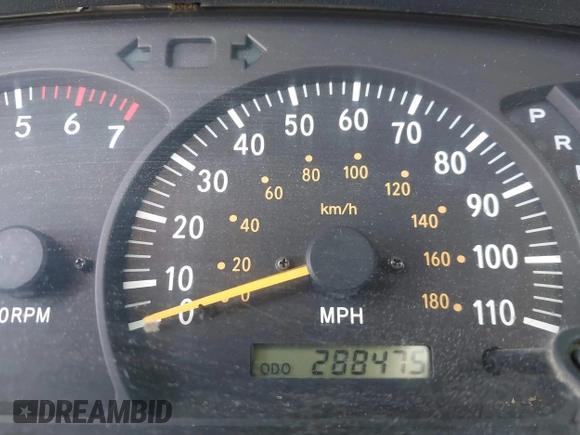 2000 Toyota Tundra SR5 with VIN 5TBRT3417YS122889, listed as a IAAI auction lot 41711107 with 288,475 mi miles and . Bid and sale history available at DreamBid. Image 15.