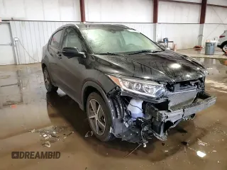 2022 Honda HR-V EX-L with VIN 3CZRU6H76NM700054, listed as a Copart auction lot 43334245 with 18,276 mi miles and Salvage Title. Bid and sale history available at carsss.com. Image 15.