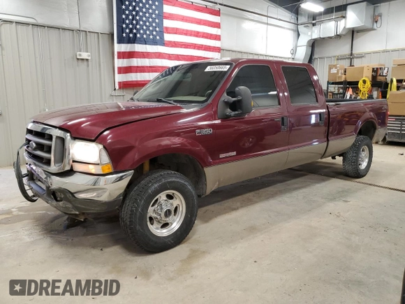 2004 Ford F-350 XL with VIN 1FTSW31PX4ED03879, listed as a Copart auction lot 56050665 with 175,553 mi miles and Clean title. Bid and sale history available at DreamBid. Image 1.
