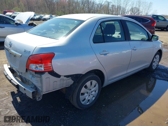 2009 Toyota Yaris with VIN JTDBT903X91320982, listed as a IAAI auction lot 41946965 with 11,794 mi miles. Bid and sale history available at carsss.com. Image 4.