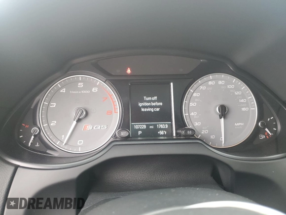 2016 Audi SQ5 Premium Plus с VIN WA1CCAFP0GA022433, выставлен на аукционе Copart как лот 57869265 с пробегом 107 229 миль миль и Списание • Salvage title. История ставок и продаж доступна на DreamBid. Изображение 9.