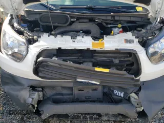 2018 Ford Transit XL with VIN 1FMZK1CM1JKB41666, listed as a Copart auction lot 74843154 with 26,405 mi miles and Salvage title. Bid and sale history available at DreamBid. Image 12.