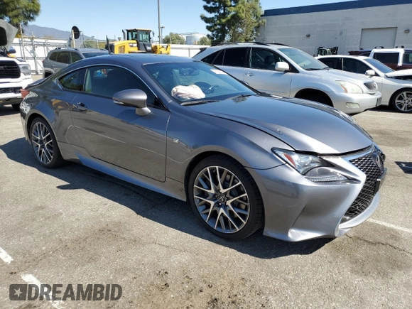 2017 Lexus RC 200t z VIN JTHHA5BCXH5005482, wystawiony jako Copart lot #47223135 z przebiegiem 85 763 mil mil oraz Szkoda całkowita • Salvage title. Historia ofert i sprzedaży dostępna na DreamBid. Obrazek 4.