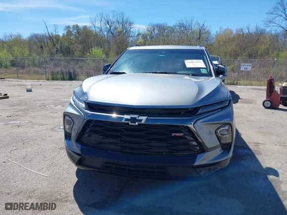 2024 Chevrolet Blazer RS with VIN 3GNKBERS4RS270284, listed as a IAAI auction lot 41812947 with 10,821 mi miles. Bid and sale history available at carsss.com. Image 12.