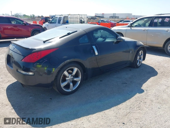 2007 Nissan 350Z Touring with VIN JN1BZ34DX7M502839, listed as a IAAI auction lot 42046017 with 169,376 mi miles. Bid and sale history available at carsss.com. Image 4.