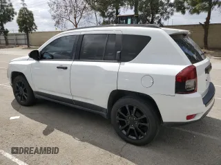 2015 Jeep Compass Sport with VIN 1C4NJCBA9FD203576, listed as a Copart auction lot 50644635 with 142,190 mi miles and Clean Title. Bid and sale history available at carsss.com. Image 2.