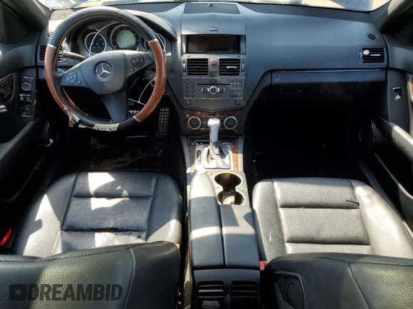 2010 Mercedes-Benz C 300 Sport with VIN WDDGF8BB7AR110511, listed as a Copart auction lot 54384285 with Not Provided miles and Salvage Title. Bid and sale history available at carsss.com. Image 8.