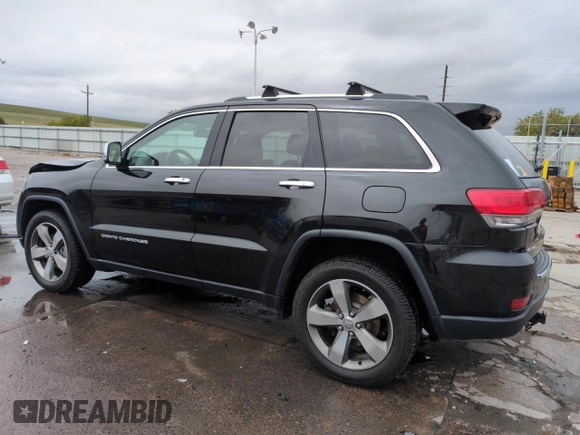 2016 Jeep Grand Cherokee Limited 75th Anniversary with VIN 1C4RJFBG2GC441039, listed as a Copart auction lot 54755875 with 97,242 mi miles and Salvage Title. Bid and sale history available at DreamBid. Image 2.