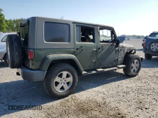 2008 Jeep Wrangler Unlimited Sahara with VIN 1J4GA59138L616722, listed as a Copart auction lot 54162835 with Not Provided miles and Salvage Title. Bid and sale history available at DreamBid. Image 3.