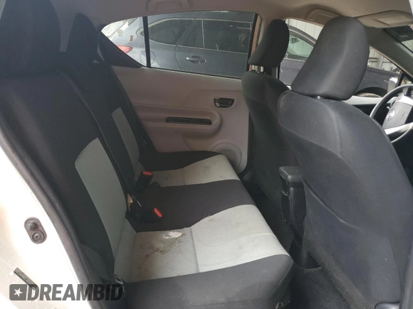 2012 Toyota Prius One with VIN JTDKDTB32C1020173, listed as a Copart auction lot 56573935 with Not Provided miles and Salvage Title. Bid and sale history available at DreamBid. Image 10.