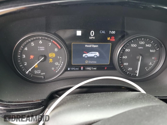 2020 Cadillac XT6 FWD Premium Luxury with VIN 1GYKPCRS5LZ225809, listed as a Copart auction lot 50485045 with 19,821 mi miles and Salvage title. Bid and sale history available at DreamBid. Image 9.
