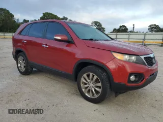 2011 Kia Sorento EX with VIN 5XYKU4A28BG015573, listed as a Copart auction lot 86657014 with 88,250 mi miles and Salvage Title. Bid and sale history available at carsss.com. Image 4.