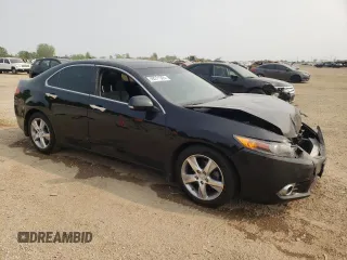 2012 Acura TSX Technology with VIN JH4CU2F67CC027562, listed as a Copart auction lot 59271365 with 176,171 mi miles and Salvage title. Bid and sale history available at DreamBid. Image 4.