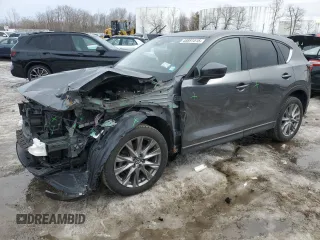 2021 Mazda CX-5 Grand Touring Reserve with VIN JM3KFBAY0M0439400, listed as a Copart auction lot 48891515 with 79,746 mi miles and Salvage Title. Bid and sale history available at carsss.com. Image 1.