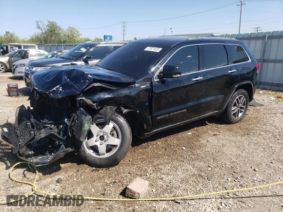 2019 Jeep Grand Cherokee Limited with VIN 1C4RJFBG5KC713902, listed as a Copart auction lot 57871925 with 119,778 mi miles and Salvage title. Bid and sale history available at DreamBid. Image 1.