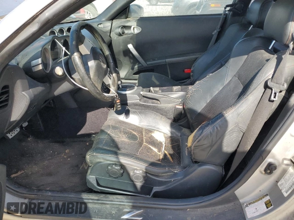 2004 Nissan 350Z Touring with VIN JN1AZ34E04T060451, listed as a Copart auction lot 42861225 with 0 mi miles and Clean Title. Bid and sale history available at carsss.com. Image 7.