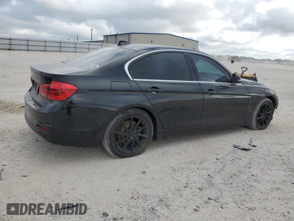 2018 BMW 3 Series 328d with VIN WBA8E5C59JA507626, listed as a Copart auction lot 71957104 with Not provided miles and Salvage title. Bid and sale history available at DreamBid. Image 3.
