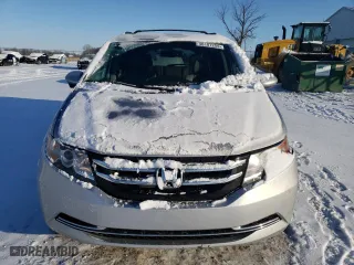 2015 Honda Odyssey EX-L with VIN 5FNRL5H66FB048813, listed as a Copart auction lot 46107255 with 175,888 mi miles and Clean Title. Bid and sale history available at carsss.com. Image 5.