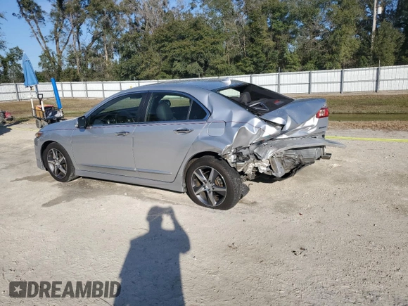 2012 Acura TSX Special Edition with VIN JH4CU2E8XCC025372, listed as a Copart auction lot 44039215 with 96,111 mi miles and Salvage title. Bid and sale history available at DreamBid. Image 2.